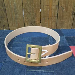 【kiwami leathers】 ジーンズ専用ベルト ベンズ サドルレザー ナチュラル 日本製【送料無料】