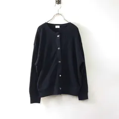 アーバンリサーチドアーズ URBAN RESEARCH DOORS タックフライスカーディガン M＼ネイビー ニット スナップボタン【2400014703566】