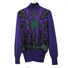【美品✨】エトロ シルク カシミヤ 長袖 セーター ニット 花柄 総柄 48 2025年最新】Etro レディース ニット・セーターの人気アイテム - メルカリ