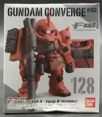 BANDAI FW GUNDAM CONVERGE #02 シャア専用ザクB(バズーカ装備) 128