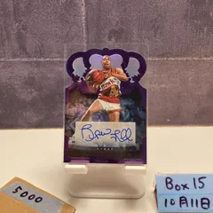 2020 Panini Crown Royale Spud Webb 03/25 直筆サインカード Atlanta Hawks Purple カード