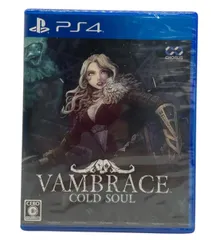 s458 PS4 ヴァンブレイス コールドソウル 新品未使用 日本版 正規品 Vambrace Cold Soul ダークファンタジー RPG 高難度 ローグライク
