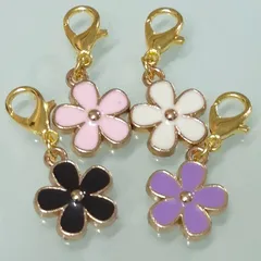 【200】ミニサイズ♡ファスナーチャーム♡4個セット アクセサリー - チャーム