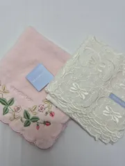 【新品】WEDGWOOD レディースハンカチ & タオルハンカチ セット