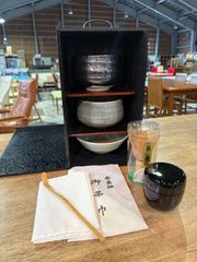 茶道具セット 木製収納箱付き - メルカリ
