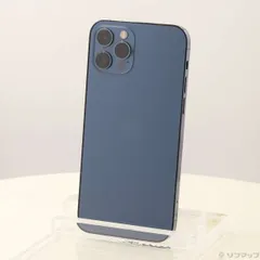 〔中古品〕 iPhone12 Pro 128GB パシフィックブルー MGM83J／A SIMフリー【262】