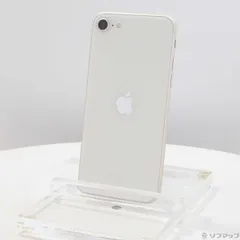 〔中古品〕 iPhone SE 第3世代 64GB スターライト MMYD3J／A SIMフリー【348】