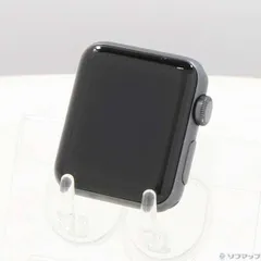 〔中古品〕 Apple Watch Series 3 Nike+ GPS 38mm スペースグレイアルミニウムケース バンド無し【247】