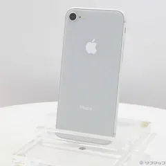 〔中古品〕 iPhone8 64GB シルバー MQ792J／A SIMフリー【344】