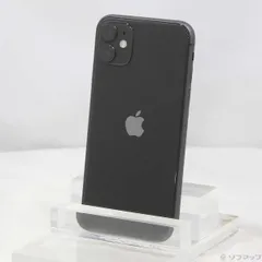 〔中古品〕 iPhone11 64GB ブラック MWLT2J／A SIMフリー【348】