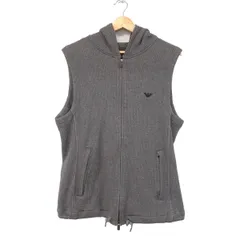 EMPORIOARMANI(エンポリオアルマーニ) ベスト サイズXS メンズ美品  - ダークグレー