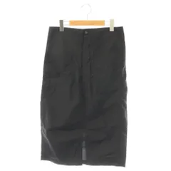 アメリカーナ AMERICANA ×L'Appartement ナイロンスカート タイト ドロスト M ブラック /CX ■OS