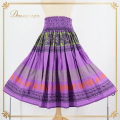 社交ダンス 衣装 チャコット スカート フラメンコ ファルダ ドット