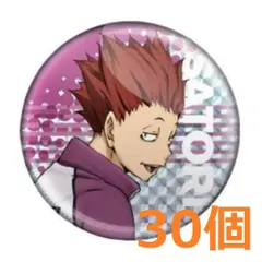 ハイキュー！！ ミドルブロッカー グリッター缶バッジ 天童覚30個セット タカラトミーアーツ