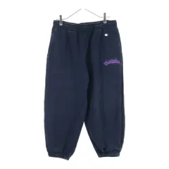 CHAMPION (チャンピオン) アーチロゴ スウェットパンツ ブラック C8-W222