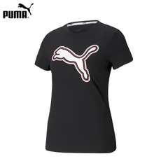 プーマ Tシャツ レディース 半袖 Tシャツ PUMA レディース SUMMER STRIPES グラフィック TEE シャツ スポーツウェア トレーニングシャツ ランニング ジョギング ジム フィットネス #845871