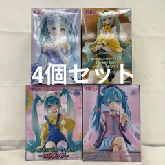 未開封 初音ミク ぬーどるストッパーフィギュア 4個セット LFQ128  f107
