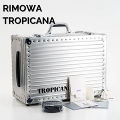未使用 RIMOWA リモワ TROPICANA トロピカーナ 39L 青ロゴ カメラ