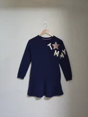 トミーヒルフィガー 女の子 起毛 ONE PIECE (12Y)