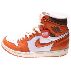 NIKE (ナイキ) WMNS AIR JORDAN 1 HIGH OG STARFISH DO9369-101 ウィメンズ エアジョーダン1 スターフィッシュ ハイカットスニーカー ホワイト/オレンジ US11/28.0cm