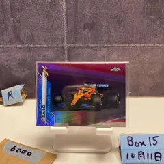 2020 Topps Chrome Formula 1 Carlos Sainz 112/399 McLaren F1 Team Refractor カード