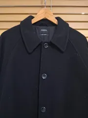 COVERNAT メンズ ネイビー ウールコート XL サイズ