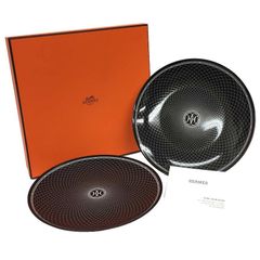 新品未使用】HERMES プレート お皿2枚 箱リボンショッパー付き - メルカリ