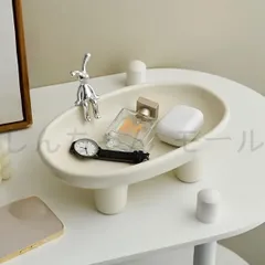 キーストレージオーナメント クリームスタイル ライトラグジュアリーデザイン ウサギモチーフ ジュエリー収納 デスクトップオーガナイザー