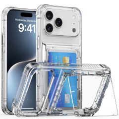클리어 투명 케이스 미사용 iPhone17 케이스 스탠드 첨부 카드 수납 렌즈까지 보호 iPhone17Pro 16 케이스 iPhone17 ProMax 내충격 shoujike47