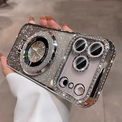 iPhone17 케이스 미사용 MagSafe 대응 반짝반짝 고급감 스탠드 링 일체형 스마트폰 커버 iPhone16 케이스 iPhone 14 15 14 케이스 내충격 단말 보호 shoujike48