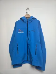 パタゴニア メンズ SK GIRLS PLANET（ガルプラ） ロゴ シンプル ガイド ジャケット ブルー(M)