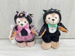 【タグ付き】ディズニーシー ハロウィン 2014 ダッフィー シェリーメイ ぬいぐるみバッジ ぬいば