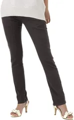 Captain K キャプテン・ケイ ウエストゴム スキニー ツイル パンツ 総ゴム ストレッチパンツ レディース スキニーパンツ ツイルパンツ ズボン 長ズボン ボトムス (チャコールグレー,  LL)