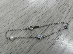 4℃ Canal SILVER 約16cm 約1.1gブレスレット