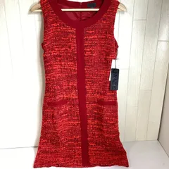 ジオバーネ GIOVANE　ツィード　ノースリーブワンピース　(36)☆未使用☆     …e.s