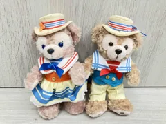 【タグ付き】ディズニーシー ダッフィー シェリーメイ ぬいぐるみバッジ  ぬいば セーラー ハローフロムケープコッド