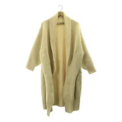 SAYAKADAVIS / サヤカディヴィス | ウール リブ編み ロング ニット カーディガン | P | アイボリー | レディース