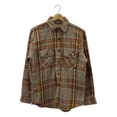 VINTAGE / ヴィンテージ古着 | 1970s | FIVE BROTHER / チェック ネルシャツ | M | ブラウン | メンズ