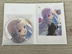 缶バッジ&チェキ風カード リゼ・ヘルエスタ 誕生日グッズ 2024 にじさんじ