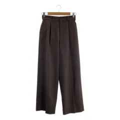 JOURNAL STANDARD / ジャーナルスタンダード | 2024AW | ウールライクストレッチスラックス | 36 | ブラウン | レディース