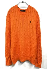 POLO RALPH LAUREN｜ポロラルフローレン  ポニー刺繍 コットン ケーブルニット セーター