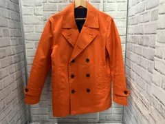 BLACK LABEL CRESTBRIDGE/ブラックレーベルクレストブリッジ/ピーコート/ダブルブレスト/カジュアル/オレンジ/Lサイズ/51F13-312-86