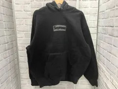 Supreme/シュプリーム/パーカー/ブラック/Mサイズ/無地/インサイドアウトボックスロゴフーディ/コットン/ボックスロゴ/ワンポイントロゴ