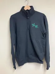 CHAMPION チャンピオン ハーフジップ スウェット ブラック Sサイズ CAMPBELI SOKYRKA SOCIAL CHAIR