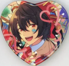 【中古】バッジ・ビンズ 朔間凛月 ホワイトデー ハート缶バッジ 「あんさんぶるスターズ!!」