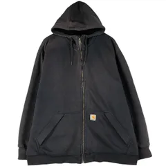 古着 カーハート Carhartt スウェットフルジップパーカー メンズXL相当/eaa596860