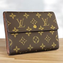 s46 ポルト トレゾール エテュイ パピエ モノグラム 3つ 三つ 折り