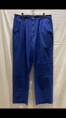 90s USA製 POLO RALPH LAUREN ポロラルフローレン コットンパンツ 2タック ブルー 