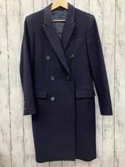 JOHN LAWRENCE SULLIVAN ジョンローレンスサリバン チェスターコート 1B034-13-16 サイズ34 ネイビー