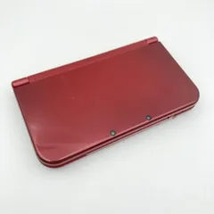 【中古】本体）【動作確認済みジャンク】任天堂/new3DSLL メタリックレッド/RED-001/※Aボタン反応悪い[6]